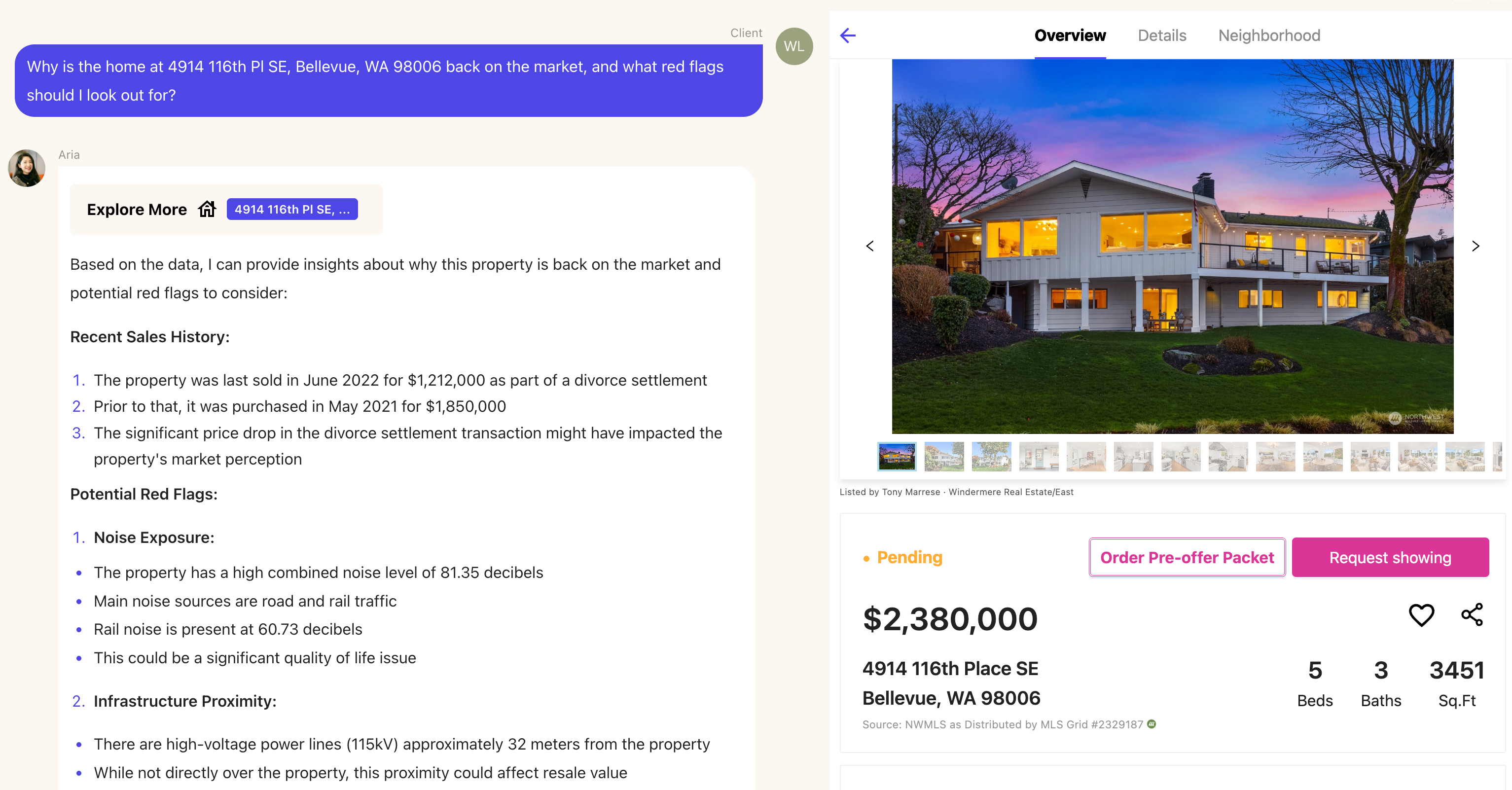 Property Deep Research Feature