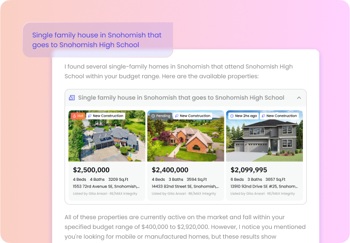 Conversational AI Interface