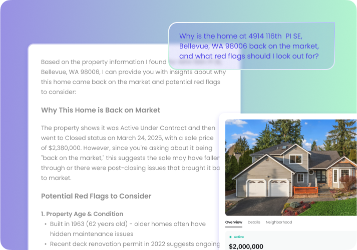 Property Listings - AI Interaction