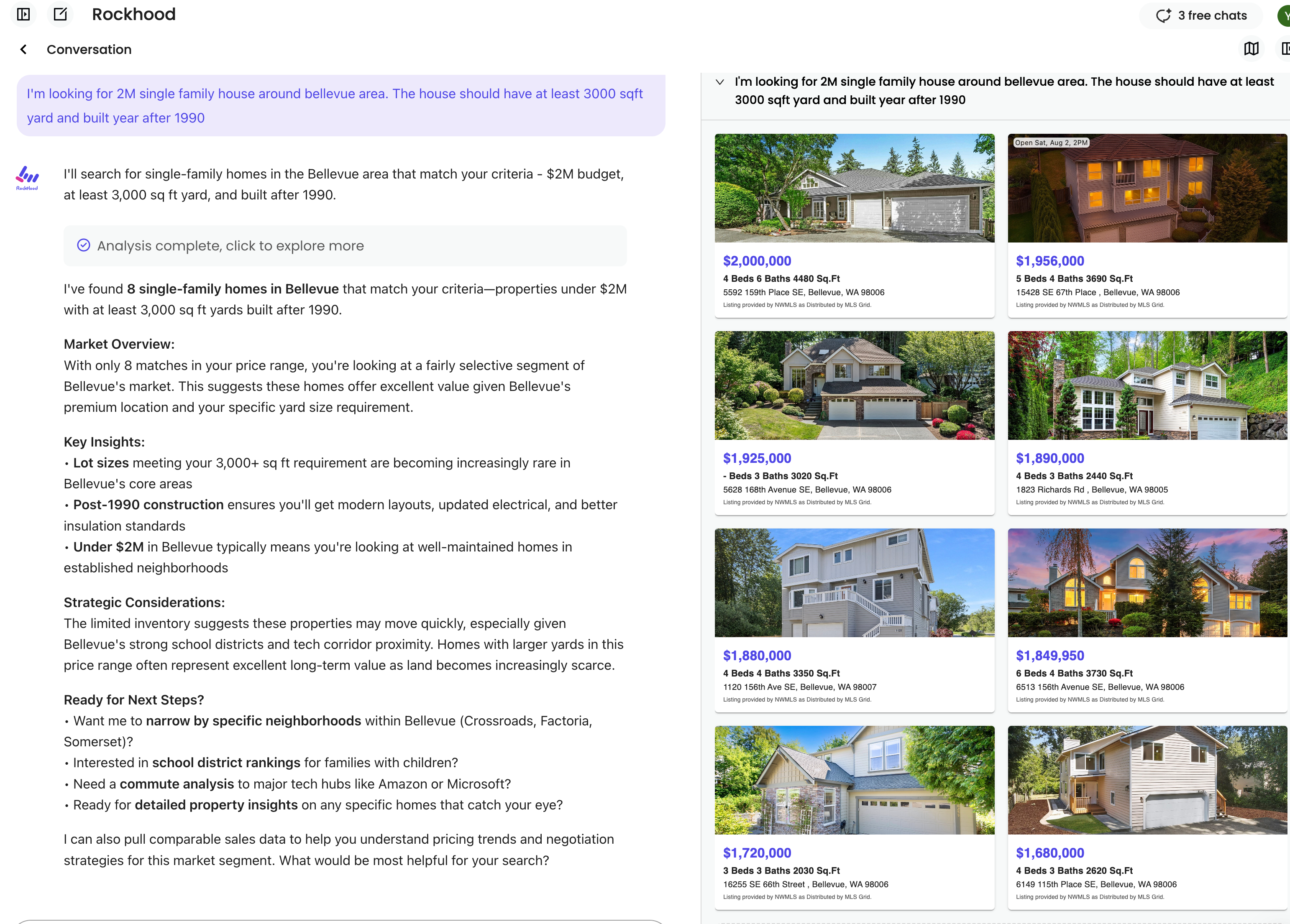Property Recommendation - AI-powered home matching