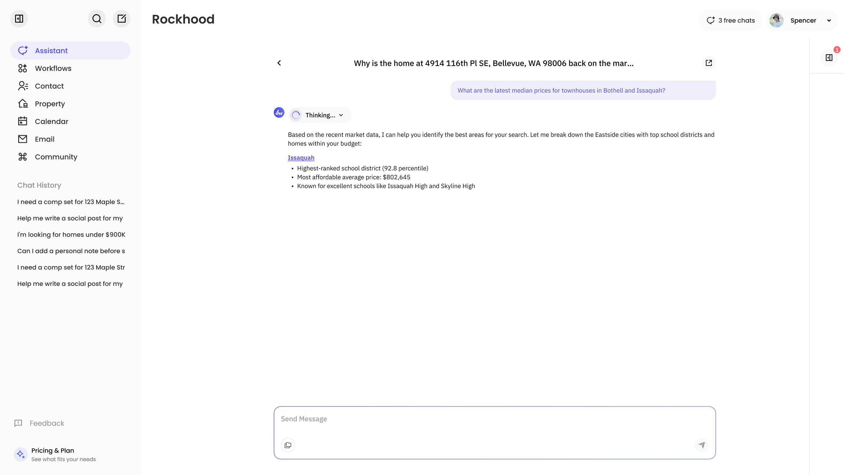 Market Analysis - Real-time market insights and trends