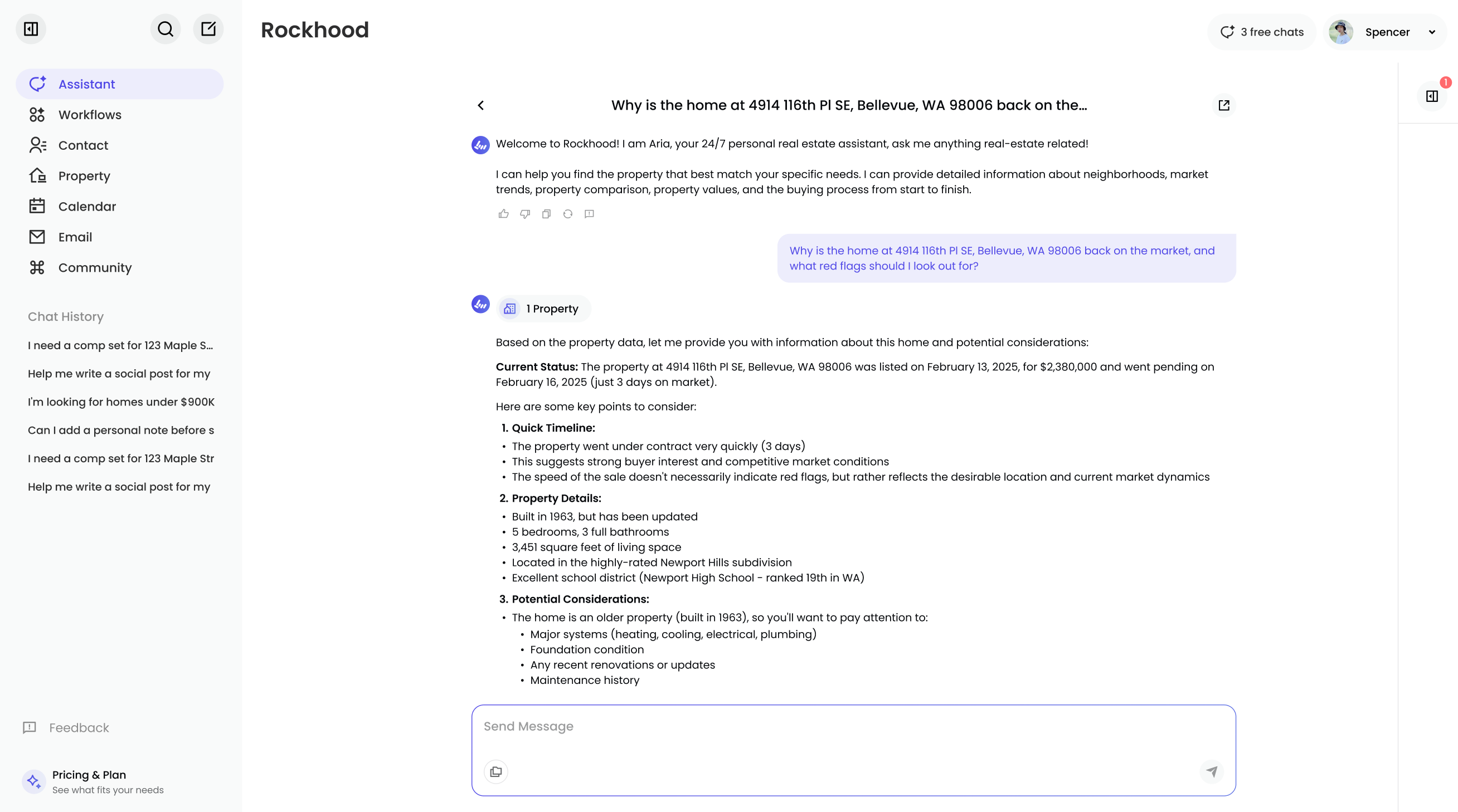 Property Deep Dive - AI-powered risk and opportunity analysis